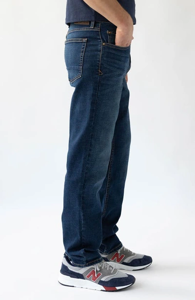 Shop Devil-dog Dungarees Relaxed Straight Fit Performance Stretch Jeans In Boone
