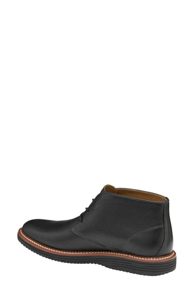 Johnston & Murphy Men's Upton Chukka Lace-up Boots In Black