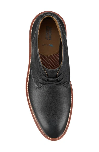 Johnston & Murphy Men's Upton Chukka Lace-up Boots In Black