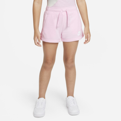 Shop Nike Little Kids' Shorts In Pink Foam