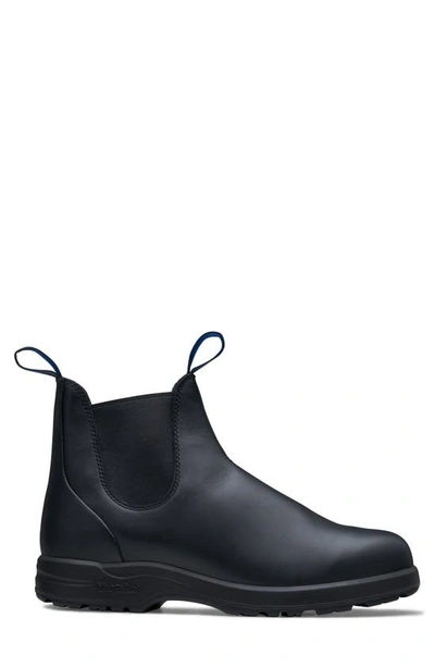 Shop Blundstone Footwear Thermal Waterproof Genuine Shearling Lined Chelsea Boot In Black