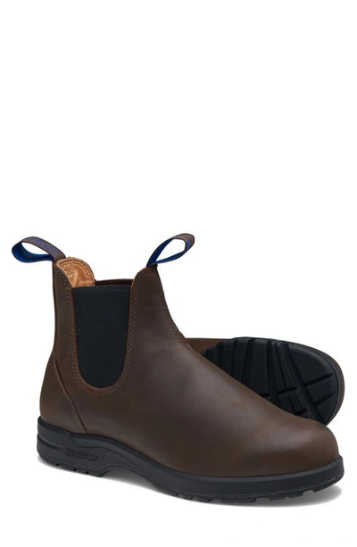 Blundstone Footwear Thermal Waterproof Chelsea Boot In Antique Brown