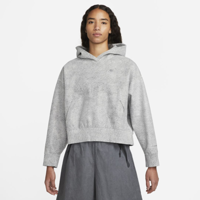 Shop Nike Women's Forward Hoodie Hoodie In Grey