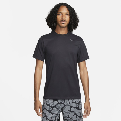 Shop Nike Men's Dri-fit Legend Fitness T-shirt In Black