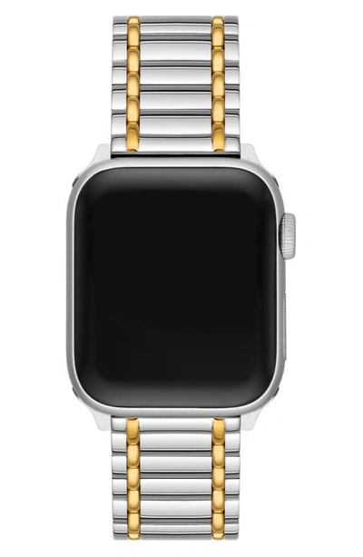 Tory Burch The Miller 20mm Apple Watch® Bracelet Watchband In Two-tone