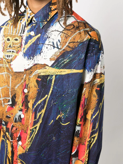 Etudes Studio Illusion Untitled 62 Shirt In Blue