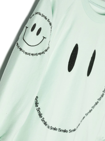 Wauw Capow By Bangbang Optimists Long-sleeve Sweatshirt In Green