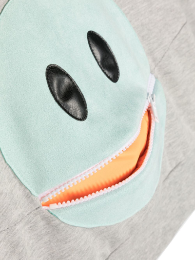 Wauw Capow By Bangbang Jolly Joe Pullover Hoodie In Grau