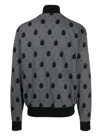 Billionaire Logo-print Track Suit Set In Grau