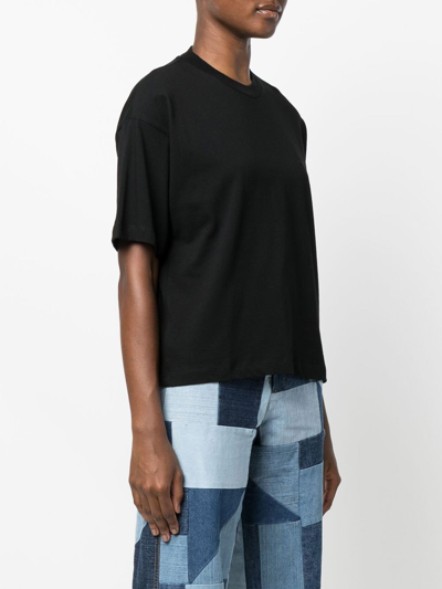 Carhartt Logo-embroidered Oversize T-shirt In Schwarz