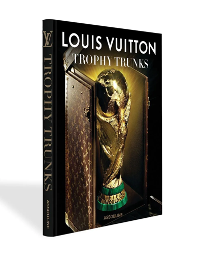 Shop Assouline Louis Vuitton: Trophy Trunks Book In Black