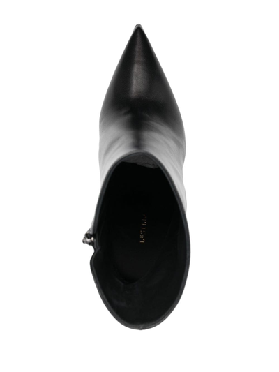 Le Silla Eva 120mm Ankle Boots In Schwarz