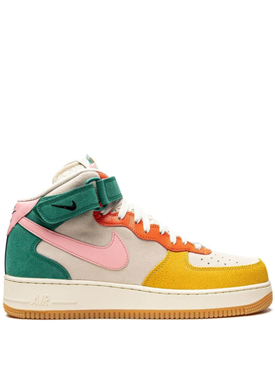 NIKE ナイキ/AIR FORCE 1 MID '07 LX/DQ8766-001/27.5/メンズスニーカー/Aランク/67【中古】 Nike Air Force 1 Mid '07 Lx Grey Fog/sail-enamel Green Dq8766-002