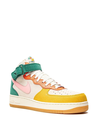Nike Air Force 1 Mid Sneakers In Weiss | ModeSens