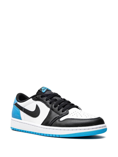 Shop Jordan Air  1 Low "unc" Sneakers In White