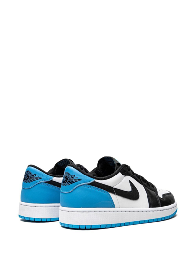 Shop Jordan Air  1 Low "unc" Sneakers In White