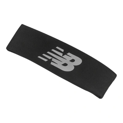 Shop New Balance Unisex Skull Wrap Headband In Black