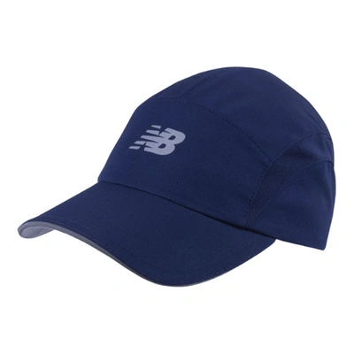 Shop New Balance Unisex 5 Panel Performance Hat In Blue