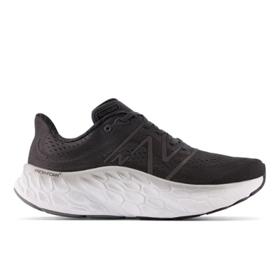 Shop New Balance Men's Fresh Foam X More V4 Running Shoes In Black