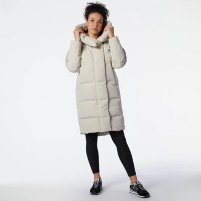 New balance best sale long padded jacket