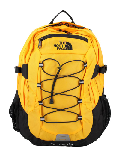 The North Face Borealis Logo Embroidered Backpack In Yellow | ModeSens