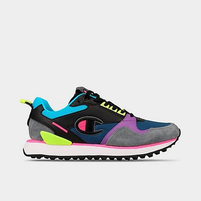 Champion Big Kids' Relay Casual Shoes Size 6.0 Leather In Neon/multi |  ModeSens
