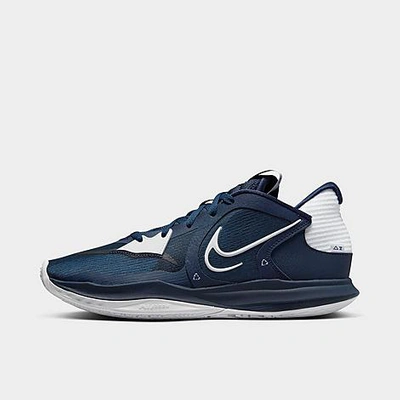 Nike Kyrie 5 Low Team Basketball Shoes In Midnight Navy/midnight Navy/white  | ModeSens