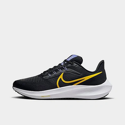 Shop Nike Women's Pegasus 39 Running Shoes In Black/off Noir/light Thistle/yellow Ochre
