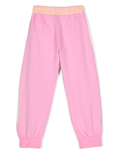 Shop Wauw Capow By Bangbang Emma Colour-block Track Pants In Pink