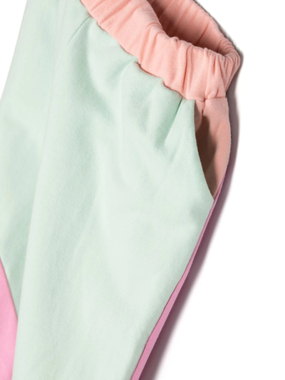 Shop Wauw Capow By Bangbang Emma Colour-block Track Pants In Pink