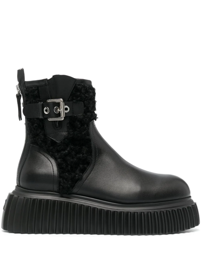 Shop Agl Attilio Giusti Leombruni Iggy Warm 60mm Ankle Boots In Black