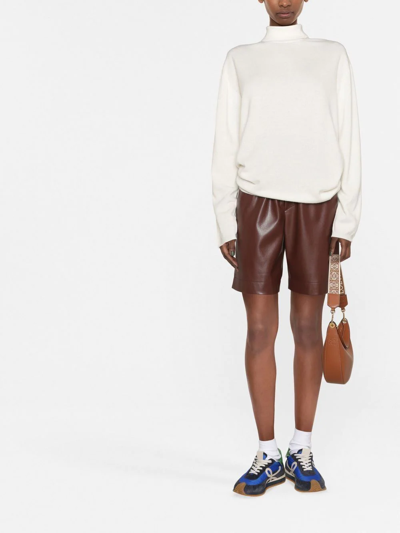 Sofie D'hoore Roll-neck Cashmere Jumper In White