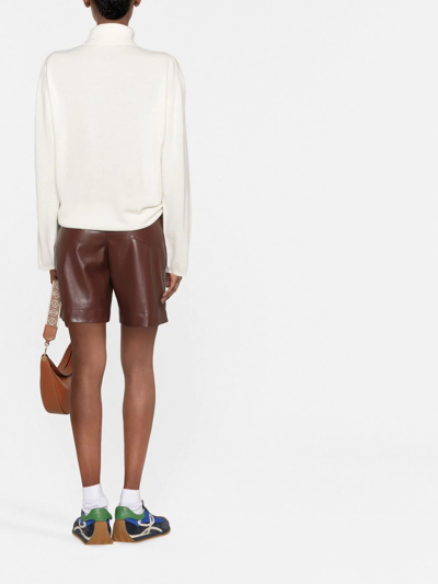 Sofie D'hoore Roll-neck Cashmere Jumper In White