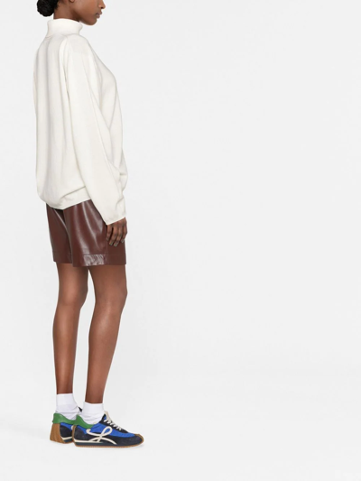Sofie D'hoore Roll-neck Cashmere Jumper In White