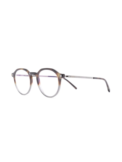 Mykita Round-frame Glasses In Brown