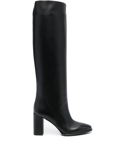 Shop Le Silla Elsa Knee-high Boots In Black