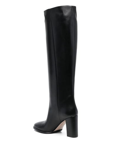 Shop Le Silla Elsa Knee-high Boots In Black
