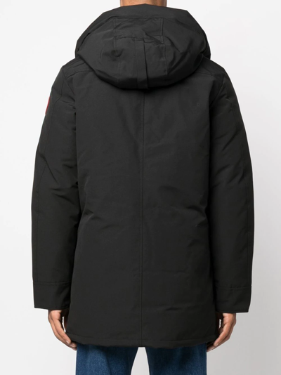 Shop Canada Goose Chateau Padded Down Parka In Black