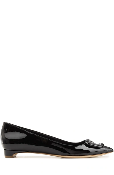 Rupert Sanderson Auric Patent Leather Ballerinas