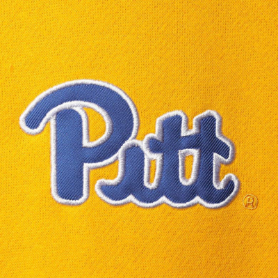 Shop Colosseum Gold Pitt Panthers Tortugas Logo Quarter-zip Jacket