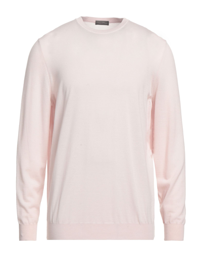 Shop Drumohr Man Sweater Light Pink Size 40 Super 140s Wool