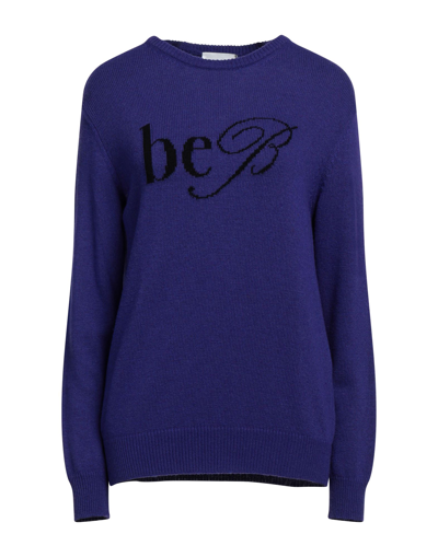 Shop Be Blumarine Sweaters In Purple