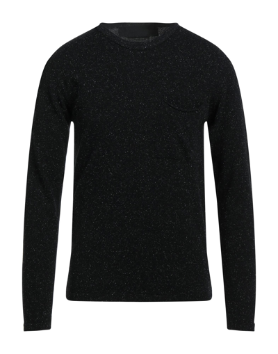 Shop Momo Design Man Sweater Black Size S Wool, Viscose, Polyamide, Silk