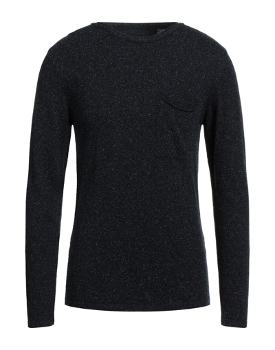 Momo Design Man Sweater Charcoal Size L Wool, Viscose, Polyamide, Silk In Grey