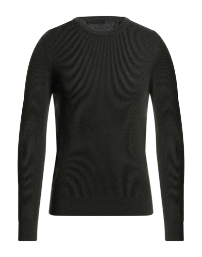 Shop Diktat Man Sweater Military Green Size S Wool, Viscose, Polyamide