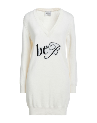 Shop Be Blumarine Woman Sweater White Size L Wool, Viscose, Polyamide, Cashmere