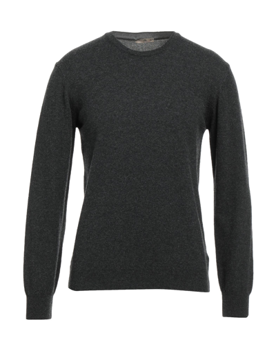 Shop Fradi Man Sweater Steel Grey Size 3xl Virgin Wool