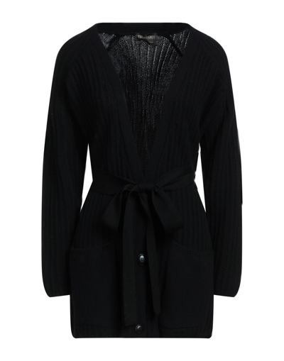 Shop Trussardi Woman Cardigan Black Size M Wool, Polyamide