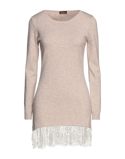 Shop Baldisseri Woman Sweater Beige Size 10 Wool, Cashmere, Nylon, Elastane