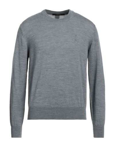 Shop Billionaire Man Sweater Grey Size 3xl Virgin Wool